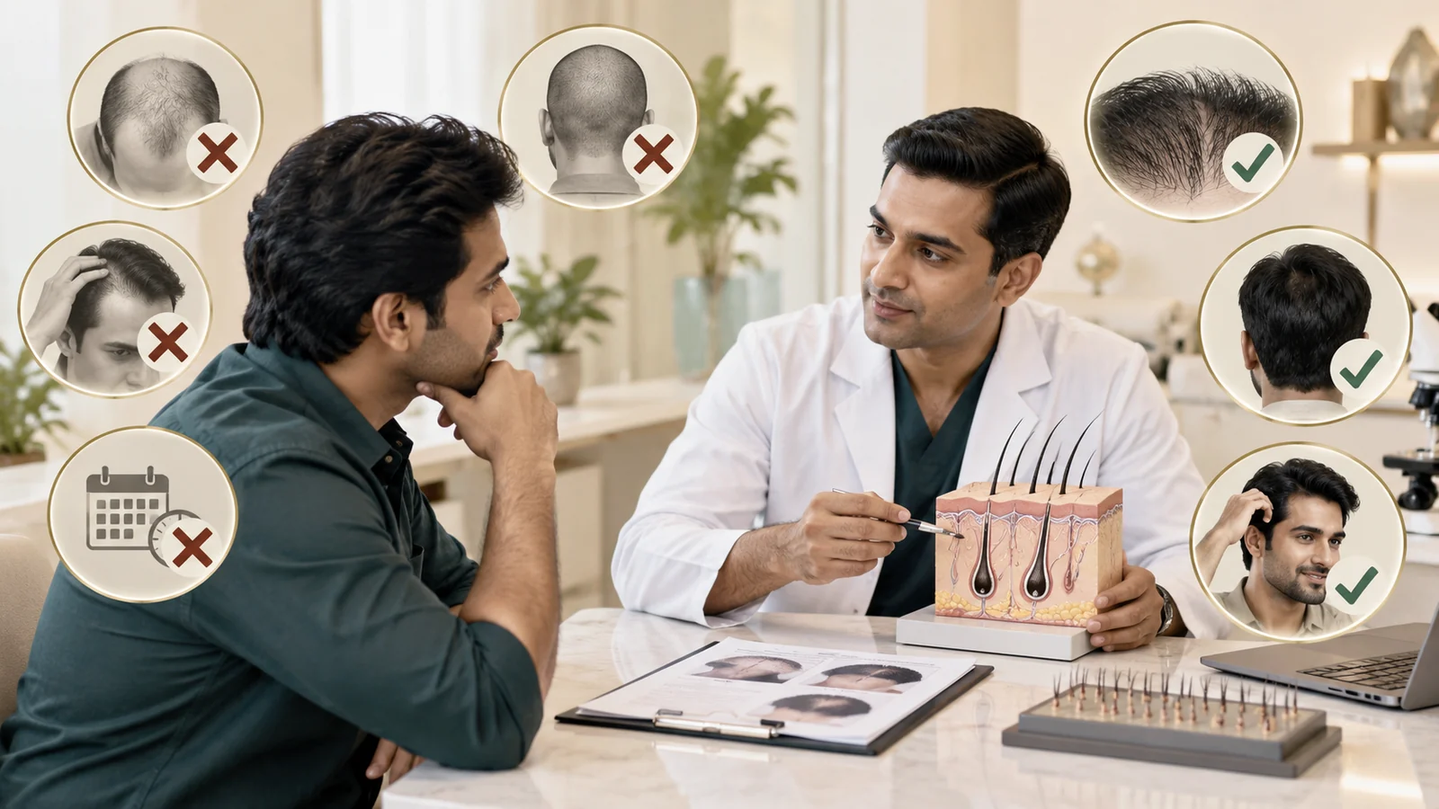 Hair Transplant Myths Indian Patients Believe – Debunked