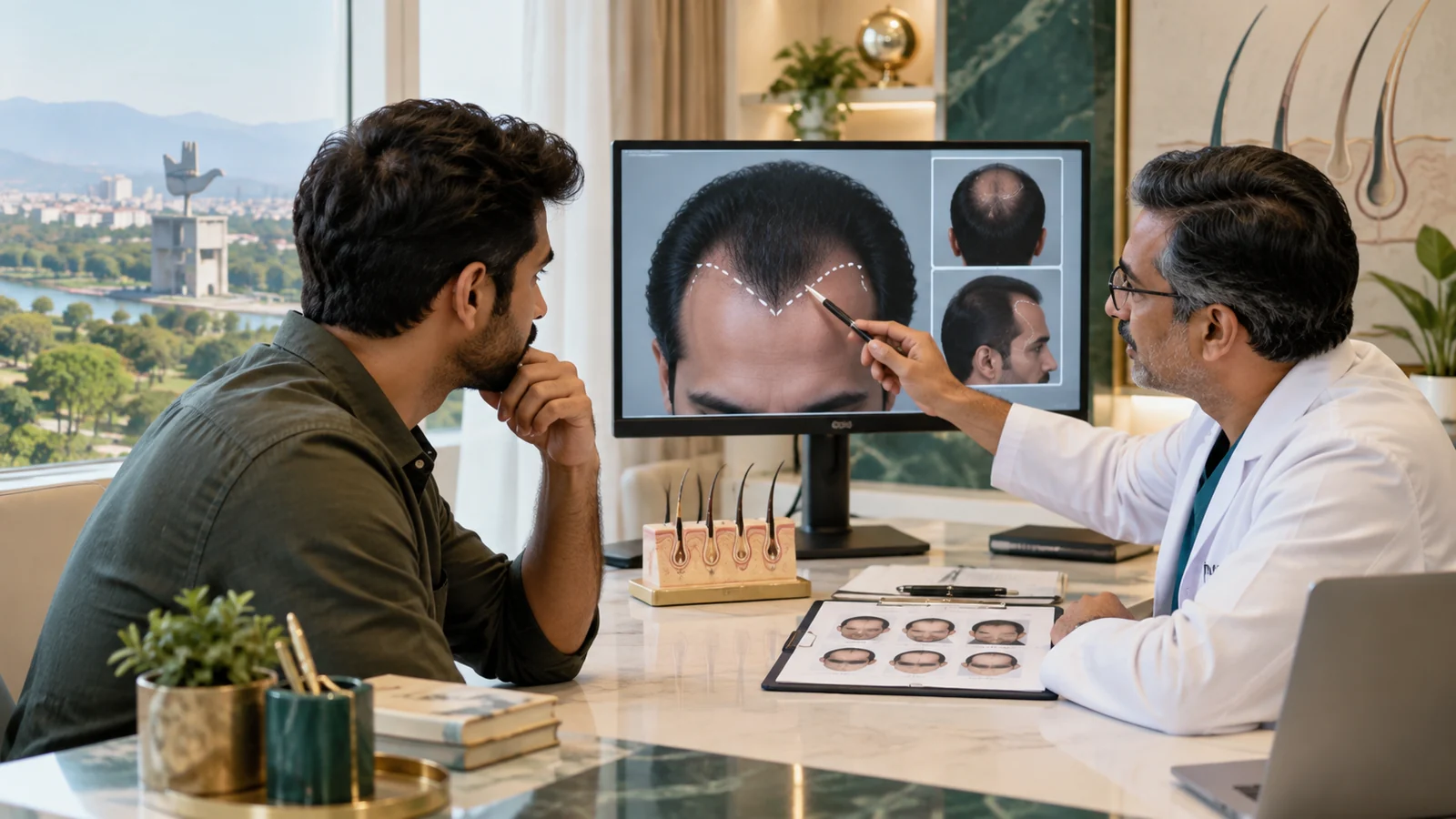 Hair Transplant for Receding Hairline in Chandigarh: Complete Guide for Indian Men (2026)
