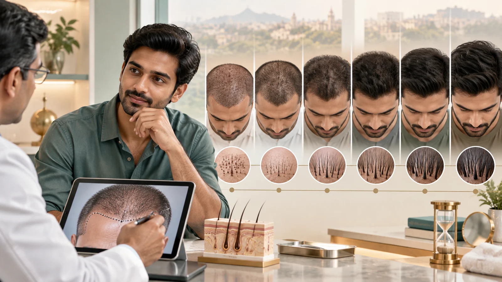 Hair Transplant Recovery Timeline in Chandigarh: A Month-by-Month NeoDHT Guide for Indian Men (2026)