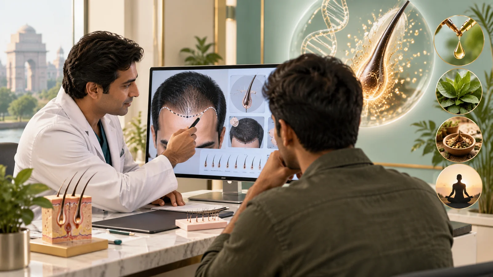 Hair Transplant Trends 2026 in India — Regeneration, Wellness & Natural Results | NeoGraft Chandigarh