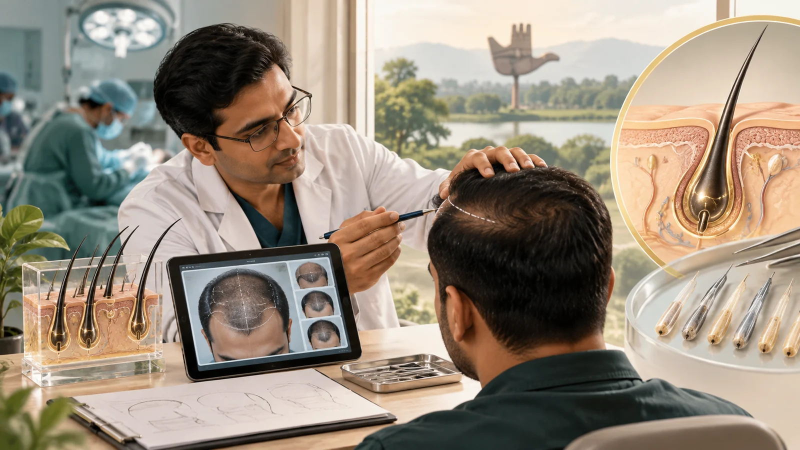 NeoDHT Hair Transplant: The Chandigarh Technique Built to Stop Hair Transplant Failure in India