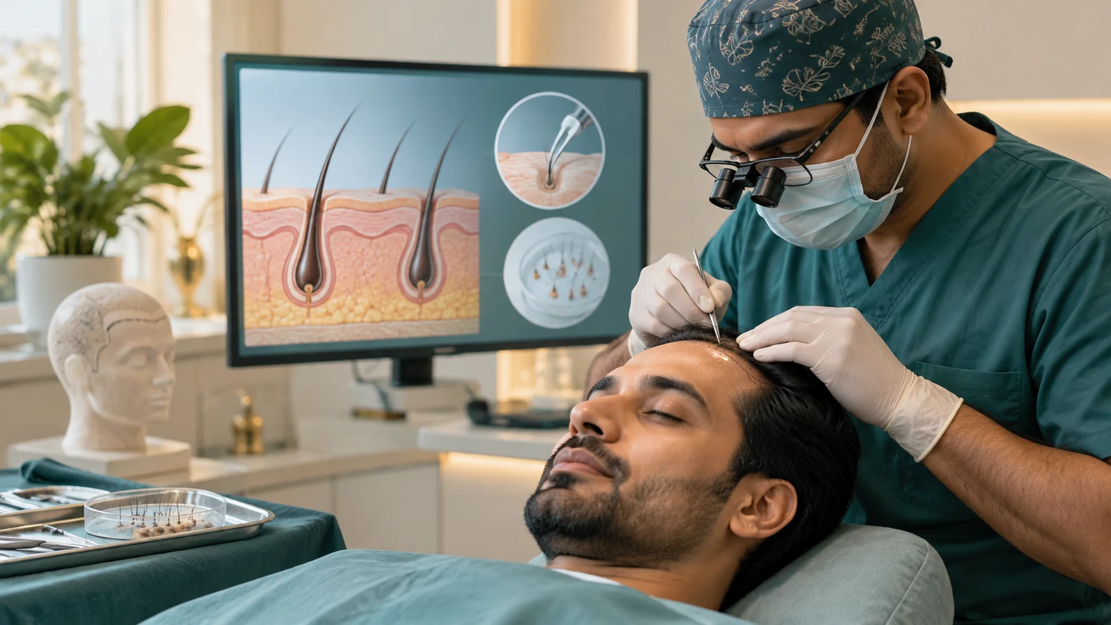 Painless Hair Transplant in India: What “Painless” Really Means (A Surgeon’s Honest Guide, 2026)