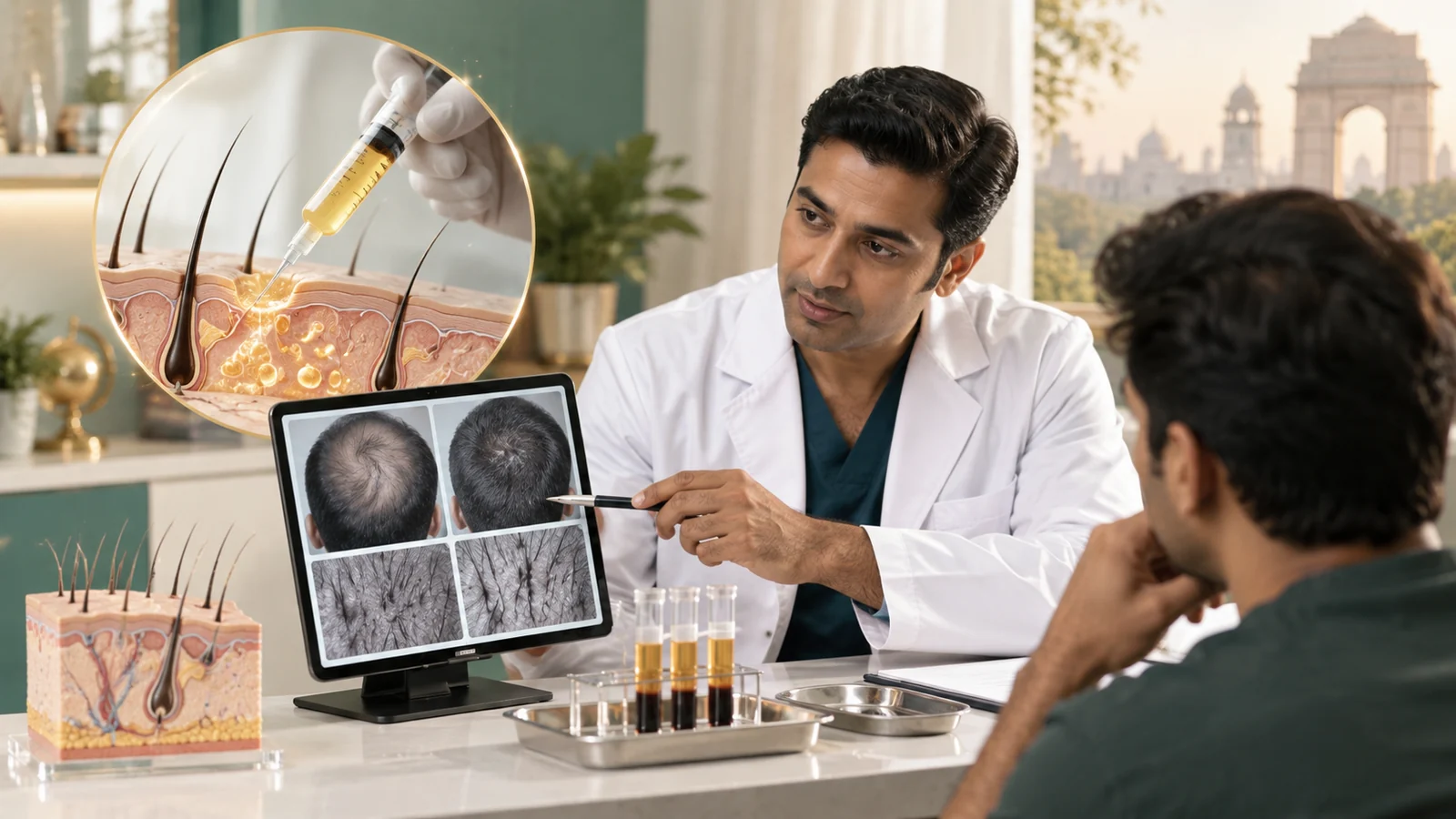 PRP Hair Transplant India: Does It Really Work? A Surgeon’s Honest Guide (2026)