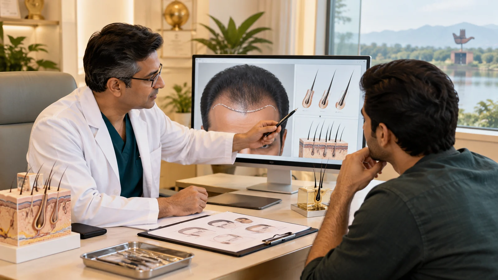 Why Certified Hair Transplant Surgeons Matter in India | NeoGraft Chandigarh, Punjab