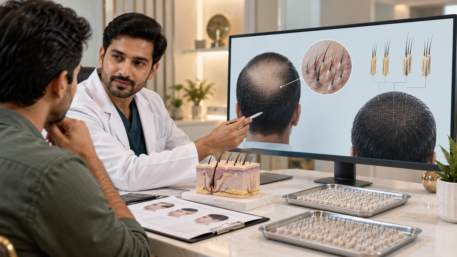 The Truth About Unlimited Grafts in Hair Transplant India | NeoGraft Chandigarh